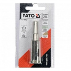 Carota diamantata 16 mm pentru placi ceramice Yato..